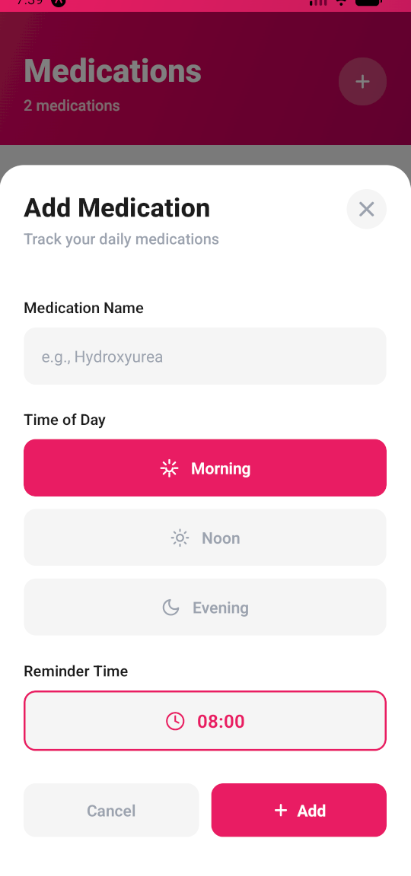 Add medication