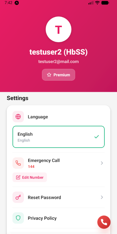 Profile export